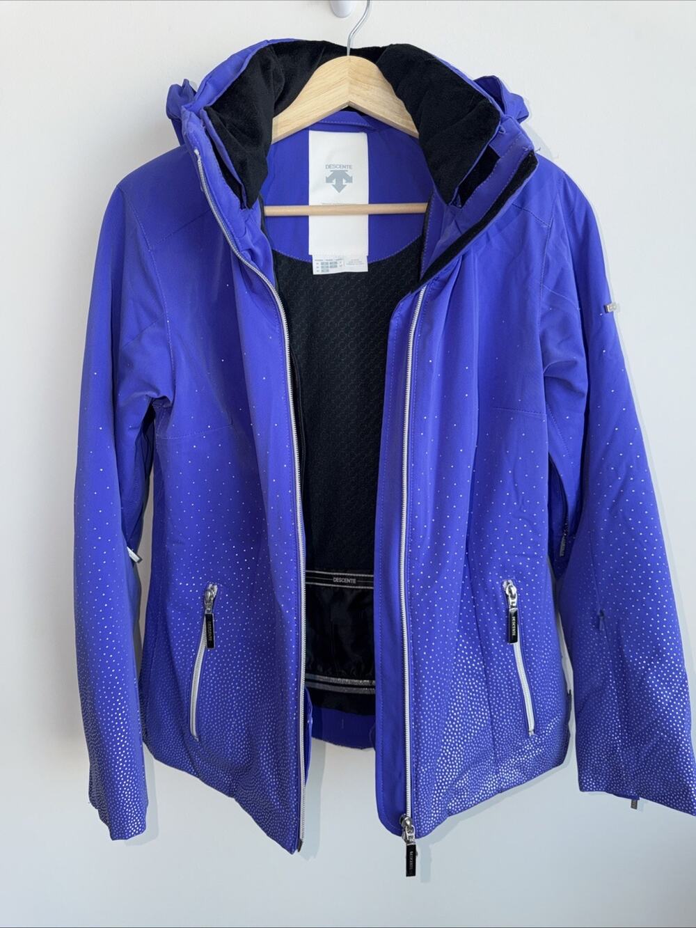 Descente $550 P.C. Ski Jacket Full Zip Vented Coat DNA Women’s Medium D1-9617